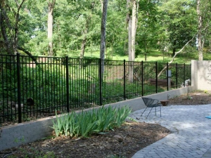 Aluminum Fence Knoxville Tennessee Jerith Elite Spec rail Alumigard