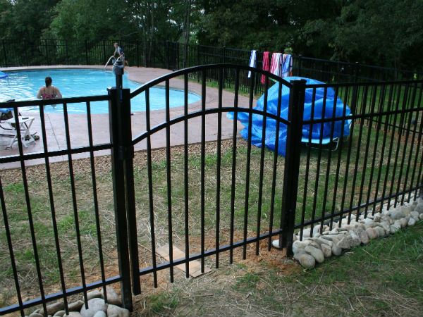 American Classic Point of Entry Aluminum Fencing Gate