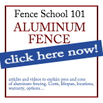 Aluminum Fence School 101