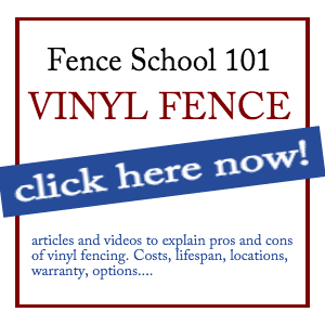 Vinyl Fence School 101 Knoxville Tennessee