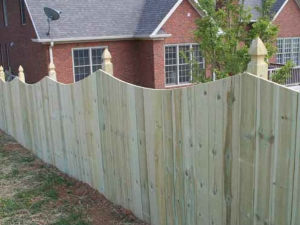 Windsor Privacy Natural Wood Fence