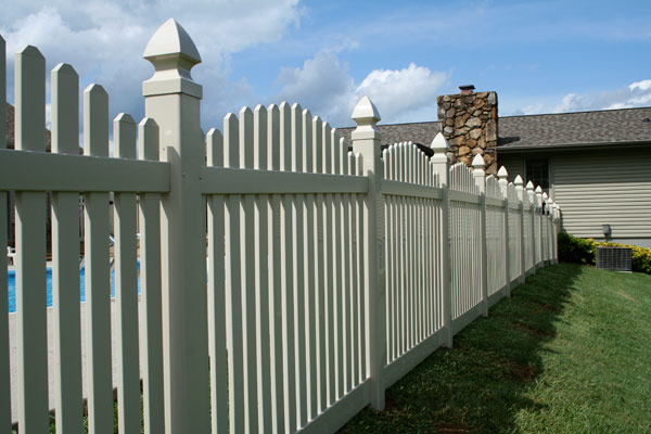 Charleston Vinyl Picket Fence