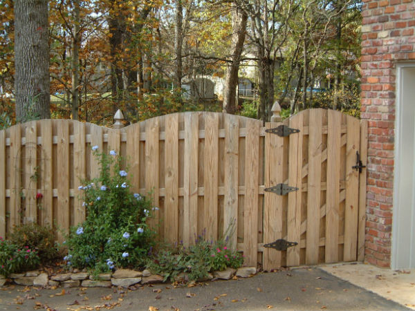 Shadowbox Privacy fence