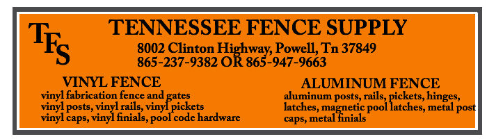 Tennessee Fence Supply Vinyl & Aluminum Supplies