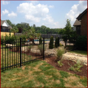 Knoxville Tennessee aluminum pool fence