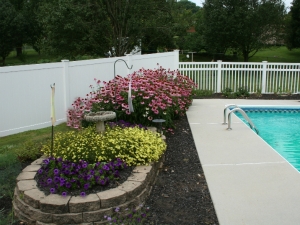 Vinyl Pool Fence