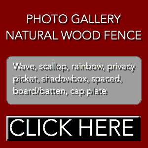WOOD FENCING PHOTO GALLERY