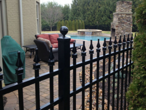 Traditional English Ornamental Fence Bryant Fence Company Knoxville Residential Fencing