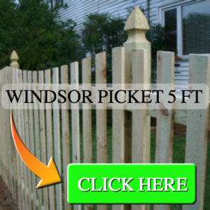WINDSOR NATURAL WOOD PICKET FENCING BRYANT FENCE COMPANY