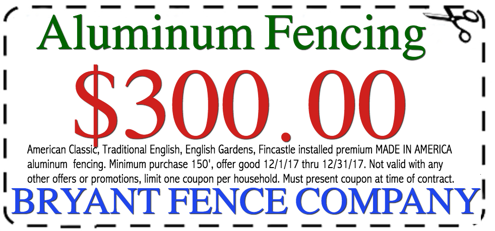 Coupon code for absolute fencing