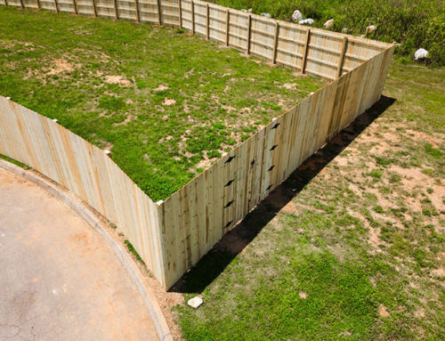 Commercial Wood Fencing One