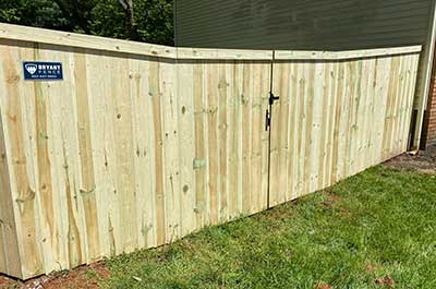 Wood Fencing in Knoxville