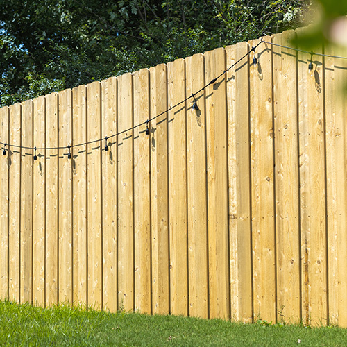 Wood Fence Example