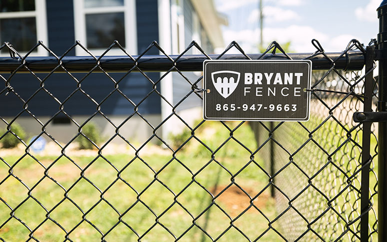 Chain link fencing in Knoxville